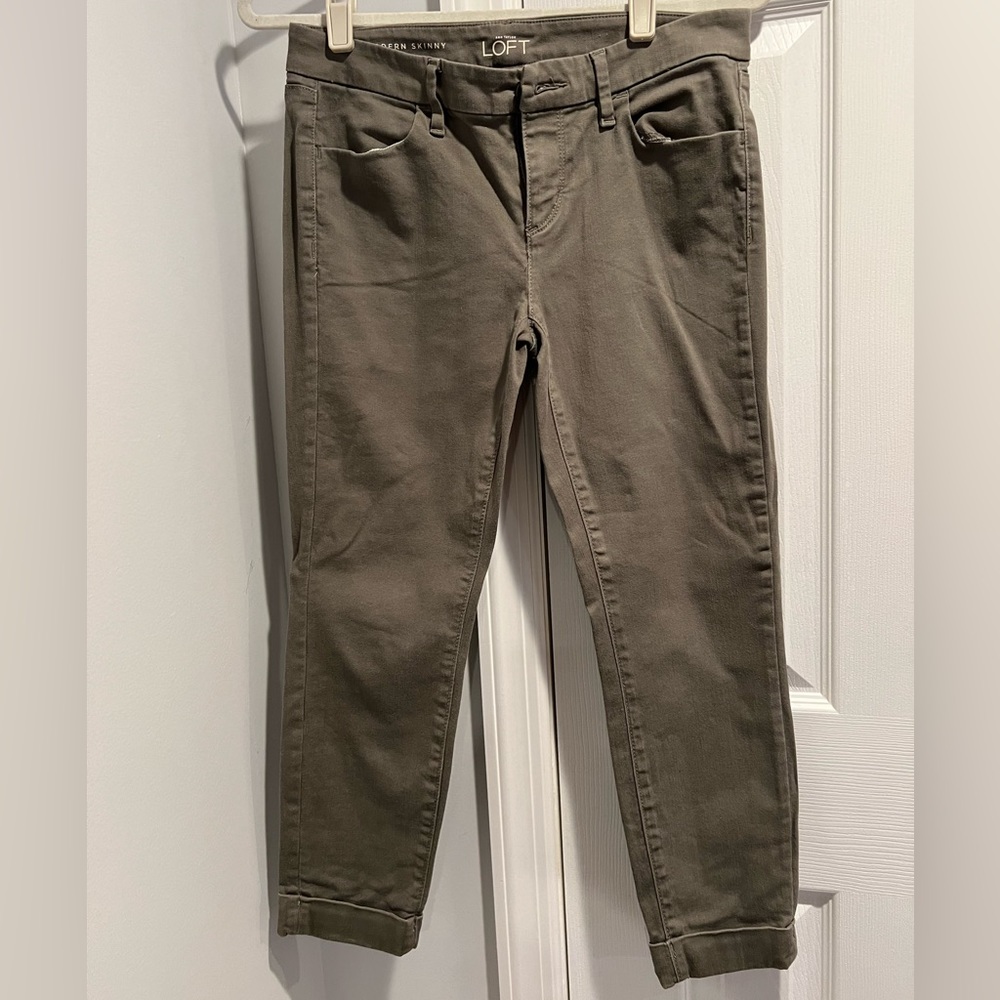 Loft Modern Skinny Ankle Jean